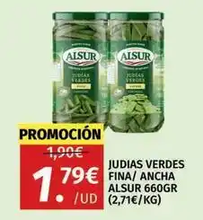 Maskom Supermercados Alsur - judias verdes fina/ ancha oferta