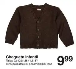 Zeeman Lana - chaqueta infantil oferta