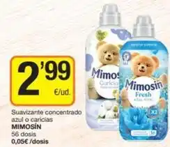 Economy Cash Mimosín - suavizante concentrado azul o caricias oferta