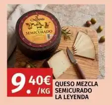 Maskom Supermercados Leyenda - queso mezcla semicurado oferta