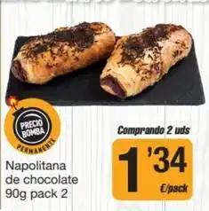 Economy Cash Napolitana de chocolate oferta