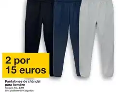 Zeeman Pantalones de chandal para hombre oferta