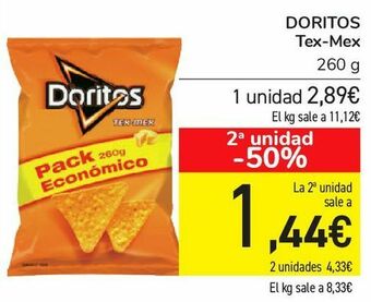 Carrefour Doritos tex-mex oferta