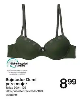 Zeeman Standard - sujetador demi para mujer oferta