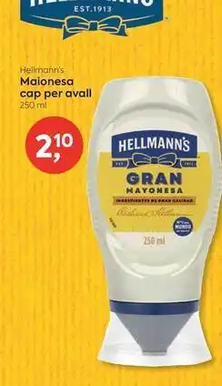 Suma Supermercados Hellmann's - maionesea cap per avall oferta