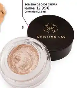 Cristian Lay Cristian lay - sombre de ojos crema oferta