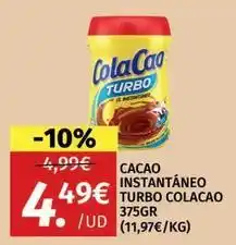 Cola cao - cacao instantaneo turbo