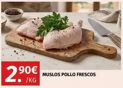 Maskom Supermercados Muslos pollo frescos oferta