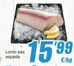 Economy Cash Lomo pez espada oferta