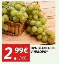 Maskom Supermercados Uva blanca del vinalopo oferta
