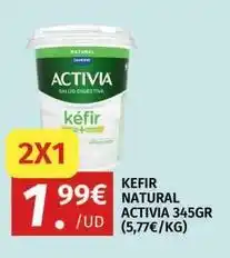 Maskom Supermercados Activia - kefir natural oferta