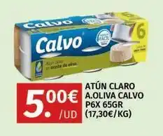 Maskom Supermercados Calvo - atun claro a.oliva oferta