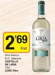 Economy Cash Castillo de liria - vino blanco d.o. valencia oferta