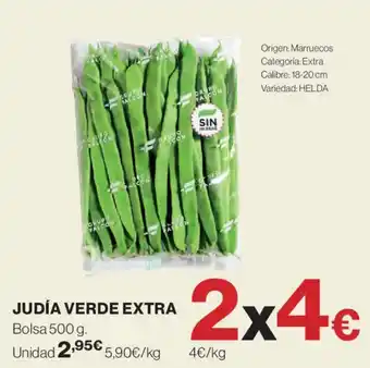Judía verde extra