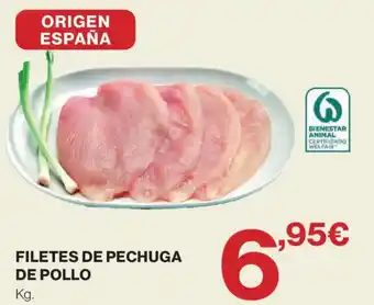 Filetes de pechuga de pollo