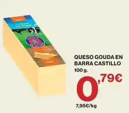 Supercor Castillo de Holanda queso gouda en barra oferta