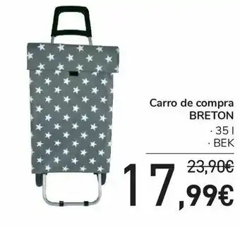 Carrefour Carro de compra breton oferta
