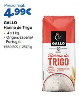 Costco Gallo harina de trigo oferta
