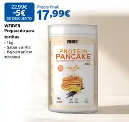 Costco Weider preparado para tortitas oferta