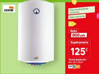 Cointra Termo Baldo 80 l