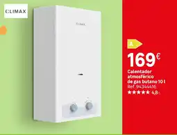 Leroy Merlin Climax calentador atmosférico oferta