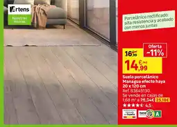 Leroy Merlin Artens suelo porcelánico Managua efecto haya oferta