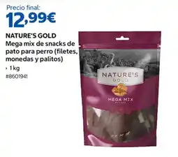 Costco Nature's Gold mega mix de snacks de pato para perro oferta
