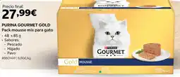 Costco purina gourmet gold mousse mix para gato oferta
