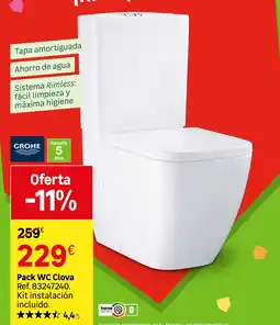 Leroy Merlin Grohe wc clova oferta