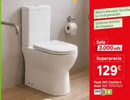 Leroy Merlin Pack WC Comfort dual oferta