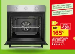 Leroy Merlin Beko horno multifunción 66 l 2,4 kw oferta