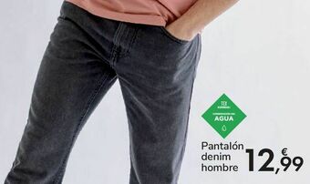 Carrefour Pantalón denim hombre oferta