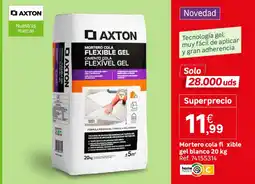 Leroy Merlin Axton mortero cola flexible gel oferta