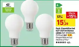 Leroy Merlin Standers bombillas led oferta