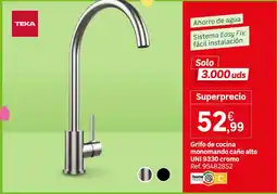 Leroy Merlin Teka grifo de cocina monomando caño alto oferta