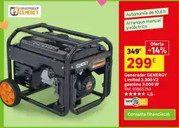 Leroy Merlin Genergy generador limited 3.300 v2 oferta