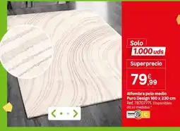 Leroy Merlin Puro Design alfombra pelo medio oferta