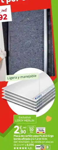 Leroy Merlin Placo Placo Ergo oferta