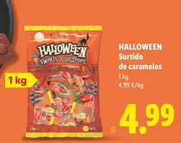Lidl Halloween sweets & lollipops oferta