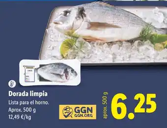 Lidl Dorada limpia oferta