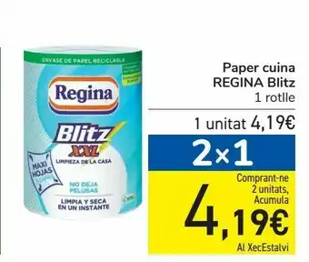 Nespresso Papel cocina regina blistz oferta