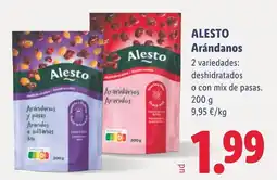 Lidl Alesto Arándanos oferta