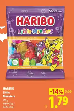 Lidl Haribo little monsters oferta