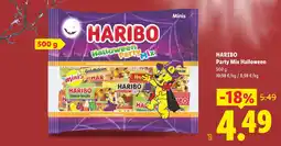 Lidl Haribo party mix halloween oferta
