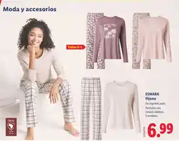 Lidl ESMARA Pijama oferta