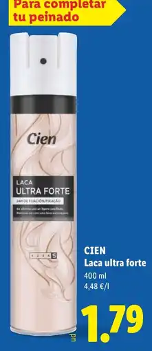 Lidl Cien laca ultra forte oferta