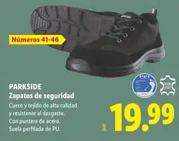 Lidl Parkside zapatos de seguridad oferta