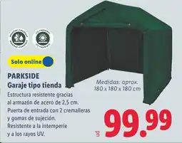 Lidl Parkside Garaje tipo tienda oferta