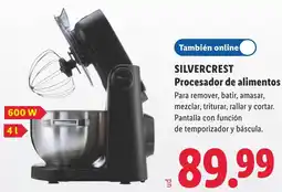 Lidl Silvercrest procesador de alimentos oferta