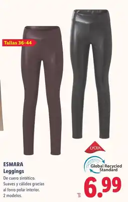 Lidl Esmara Leggings oferta